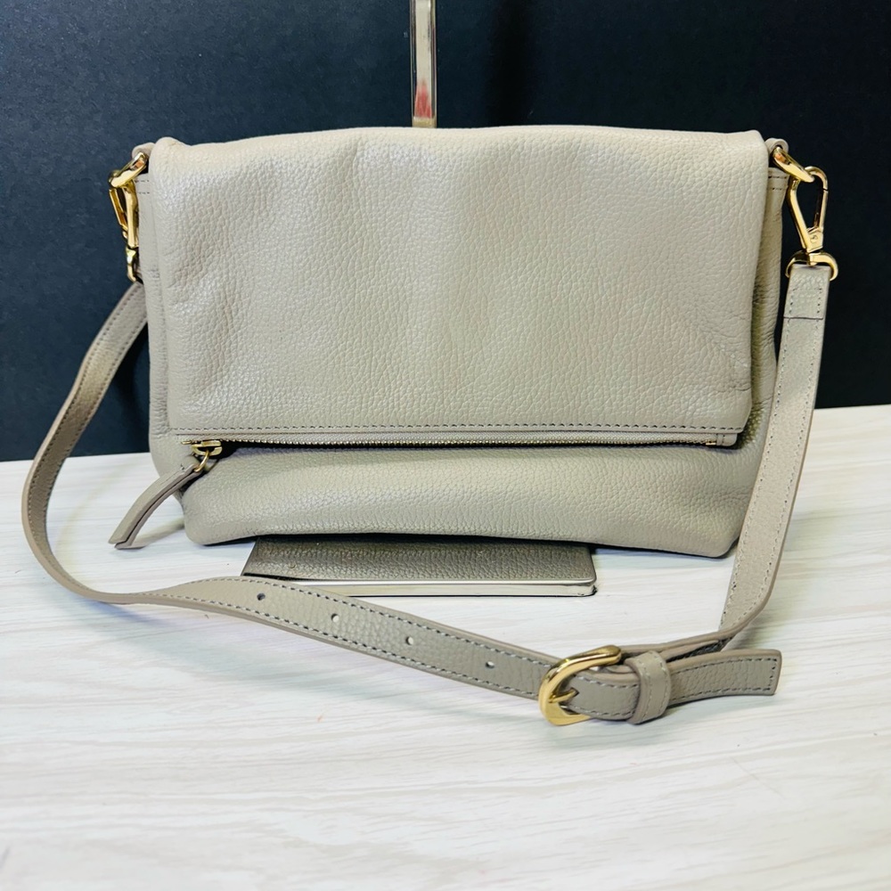 NEW w/Tag*Nordstrom Black Pebbled Leather Crossbody Handbag Clutch